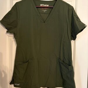 Grey's Anatomy Olive Short Sleeve Top
